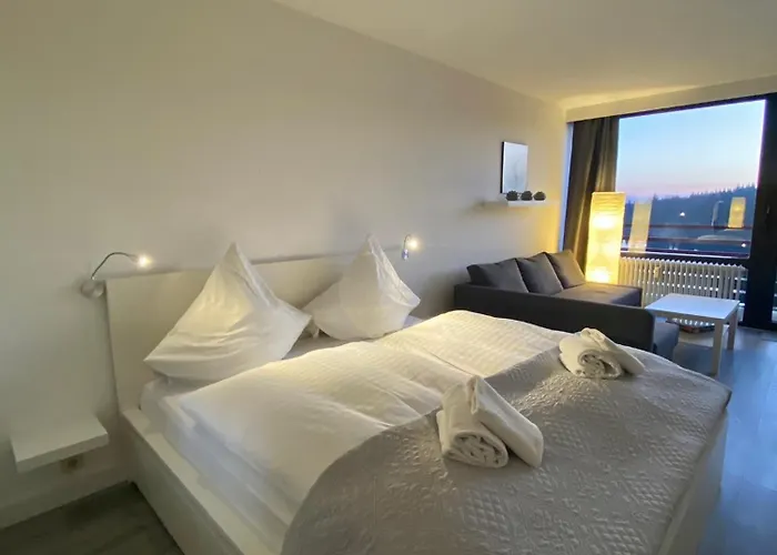 公寓 Seeblickapp Kleine Auszeit, 5 Etage Mit Balkon 戈斯拉尔